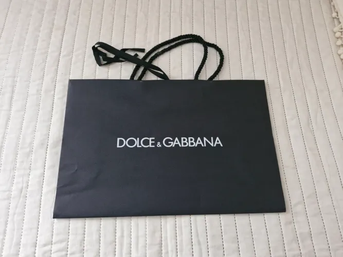 Sacola dolce&gabbana preta