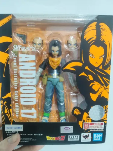 Sh figuarts Android 17 edição exclusiva ORIGINAL