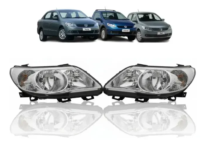 farol gol voyage g5 foco simples lado esquerdo comado obs : posso estala 