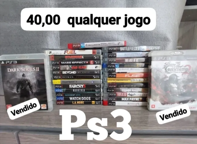 JOGOS PS3 EM ÓTIMO ESTADO