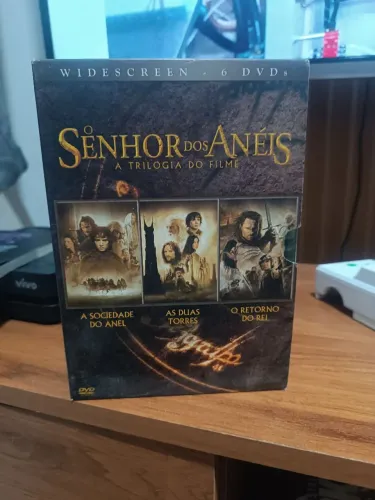 Box DVD Senhor dos Aneis
