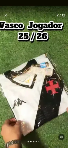 Camisa Vasco da gama original sem uso ainda no plástico valor 200 reais tra *.