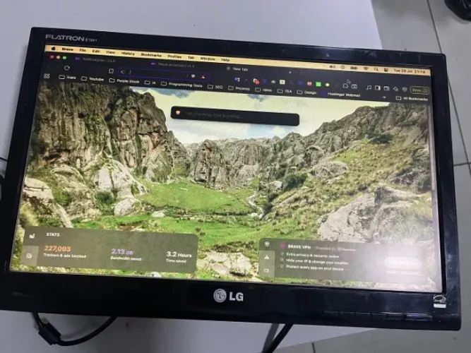 Monitor LG E1941S-PN 18,5" (sem base)
