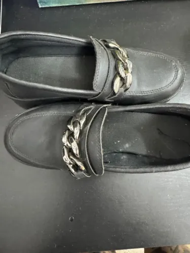 mocassim feminino tratorado preto 37