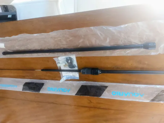 Antena PX mini viuva negra + alongador 60cm