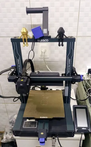 Impressora 3D Elegoo Neptune 4 Pro + Hotend e Bicos Extras!