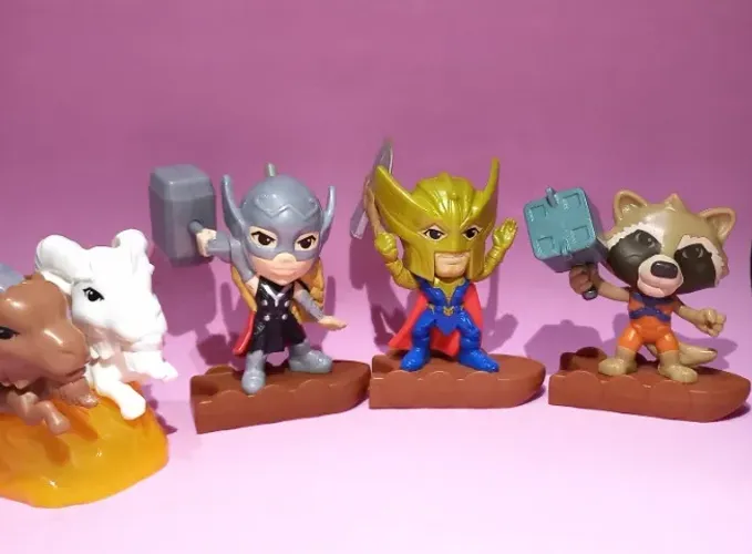 Brinquedo McDonald's - Coleção Miniaturas Marvel 2022 - itens usados