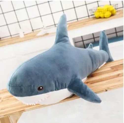 Brinquedo Tubarão de pelucia 30 cm