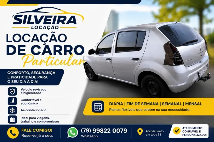 Carro aluguel contrato ou diária só para particular
