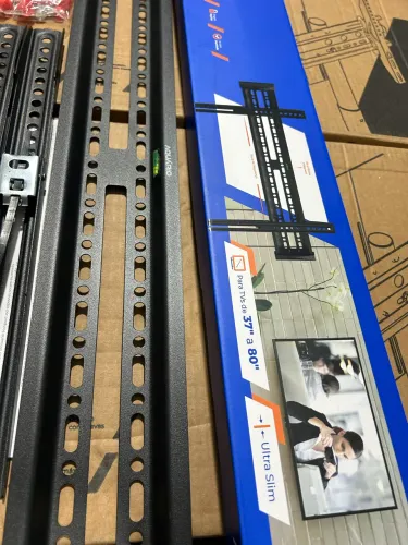 Suporte de Trilho SAV-1006 para Tv de 37 - 80 com Trava de segurança 