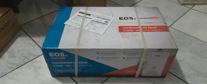 Aquecedor de Água à Gás Natural 7,5L EOS (Frigelar)