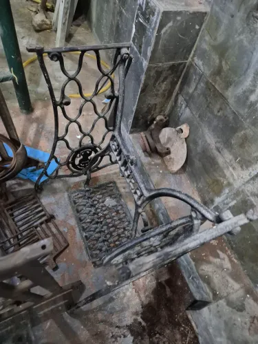 Pé de máquina de costura