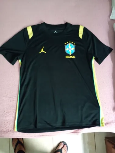 Camiseta Brasil Jordan Academy Pro 2026 Treino Masculina