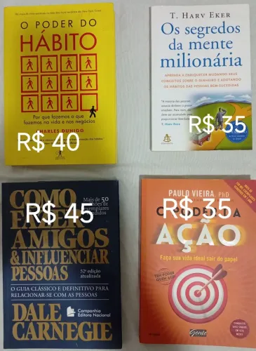 Livros de desenvolvimento pessoal 