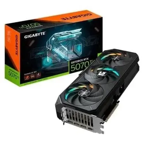 Placa de Vídeo Gigabyte GeForce RTX5070TI Windforce OC SFF 16GB - LACRADA