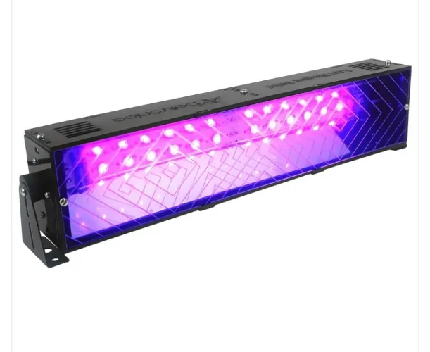 3x Super Refletor Luz Negra 12 Leds Profissional