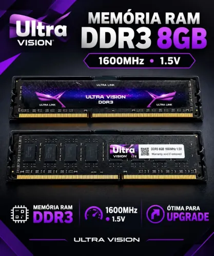 Memória Ram DDR3 8GB