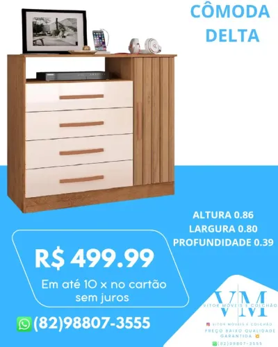 PROMOÇÃO DE CÔMODA APARTI DE