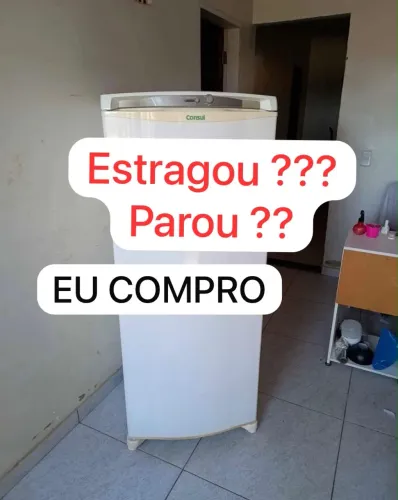 Comp geladeira com defeito - Com Defeito Geladeira