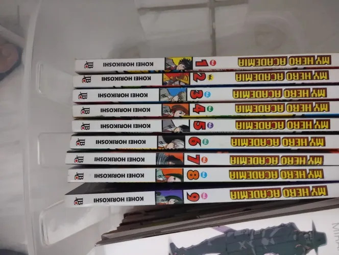 Livro DIÁRIO DO FUTURO e ACADEMIA MIHERO livro de manga