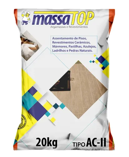 Argamassa AC2 - 20 Kg- R$23,00 Cartão / R$19,50 Dinheiro - unidade