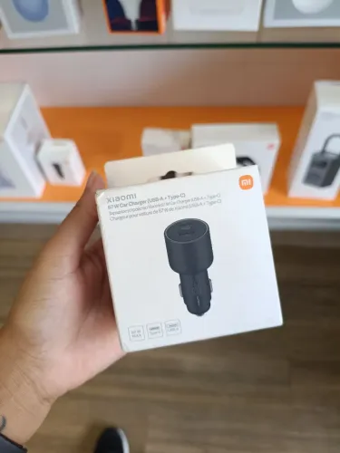 Carregador Veicular Turbo Xiaomi 67W Lacrado Original 