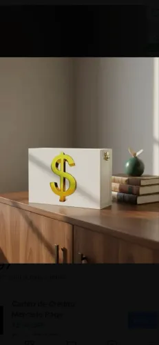 Cofre Em Mdf - Para/ Economizar, Guardar, Juntar Dinheiro