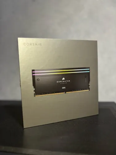 2×16 GB Corsair Dominator Titanium DDR5 6600 MHz