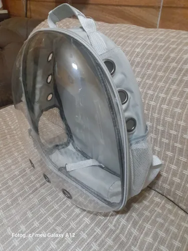Transporte mochila para gatos
