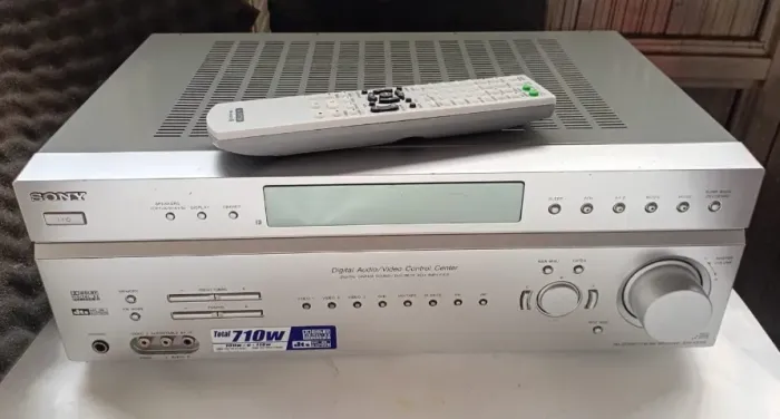Receiver Sony Av Fm Stereo Str-k870p -710w Com Controle