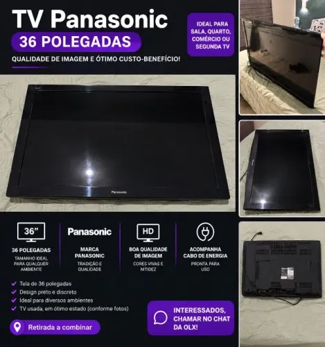 televisão PANASONIC 36''