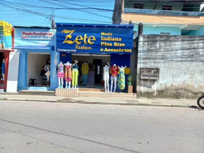 Passo loja de roupa na ilha de cera Cruz- Mar Grande centro