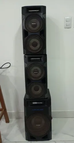 Caixa de som Philips antigo