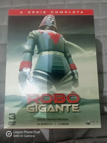 Dvd robô gigante edição remasterizada