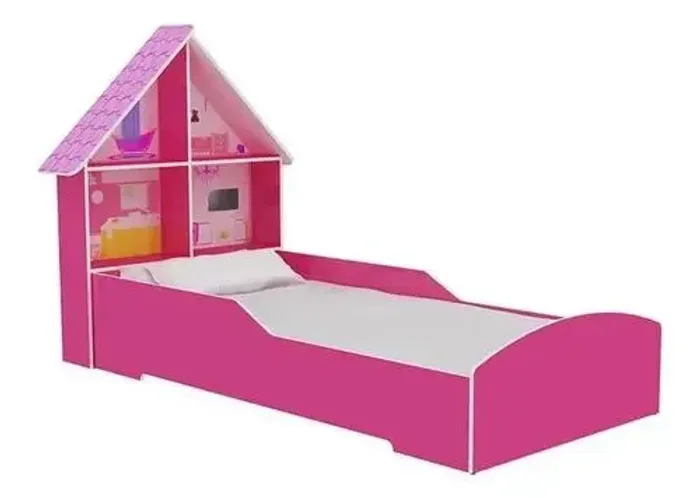 Vendo Cama Infantil Casinha Semi Nova<br>