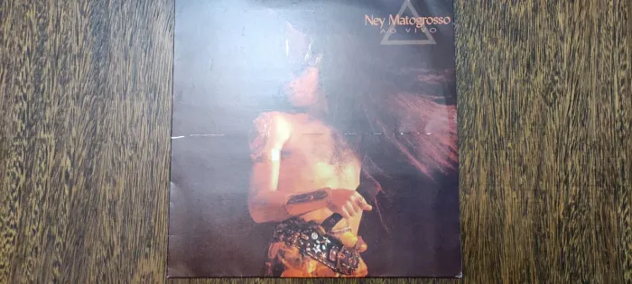 Disco Vinil Ney Matogrosso Ao Vivo LP Original