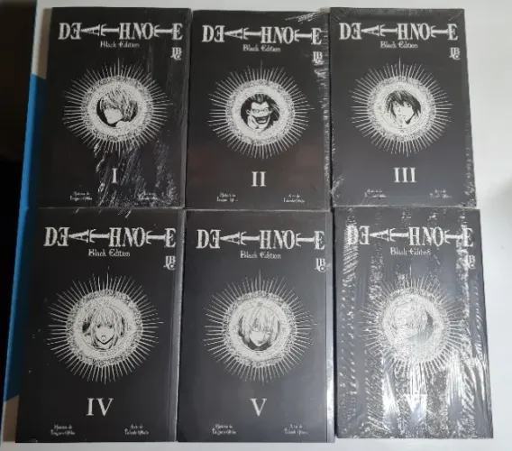 Death Note Black Edition COMPLETO LACRADO