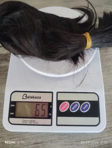 Cabelo humano virgem 