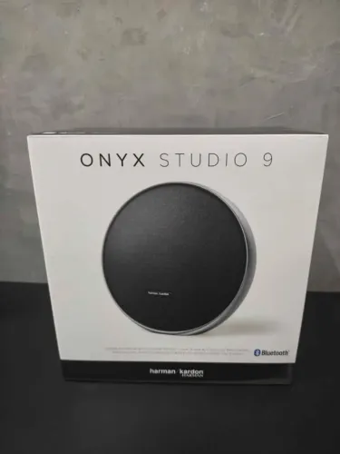 Caixa de som Harman Kardon Onyx Studio 9 Bluetooth 50W Portátil até 8hs de bateria [NOVO]