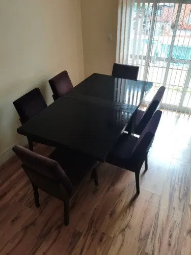 Mesa de sala de jantar 6 cadeiras