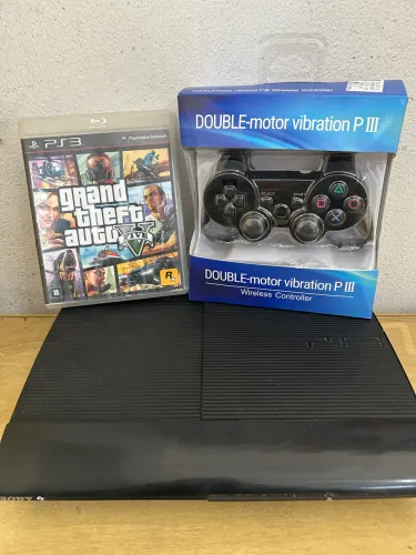 Playstation 3 + 1 tera memória + 600 jogos + garantia
