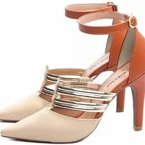 Sapato Scarpin Caramelo Bege Torricella - Tamanho 35 ou 36