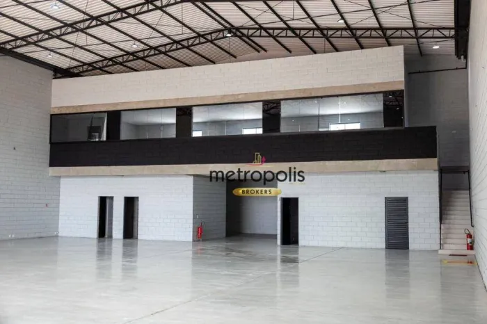 Galpão para alugar, 713 m² por R$ 38.260,63/mês - Vila Valparaíso - Santo André/SP