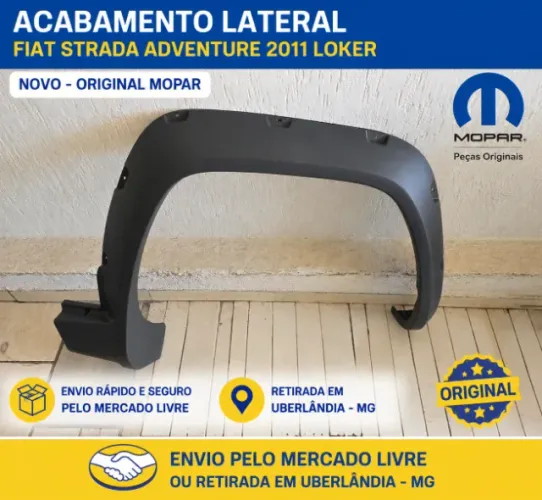 NOVO Moldura Para-lama Dianteiro Fiat Strada