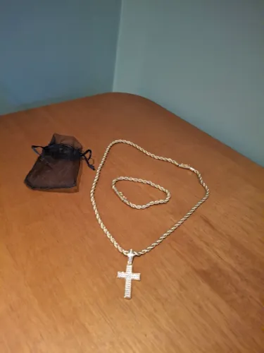 Conjunto Cordão e Pulseira de Ouro