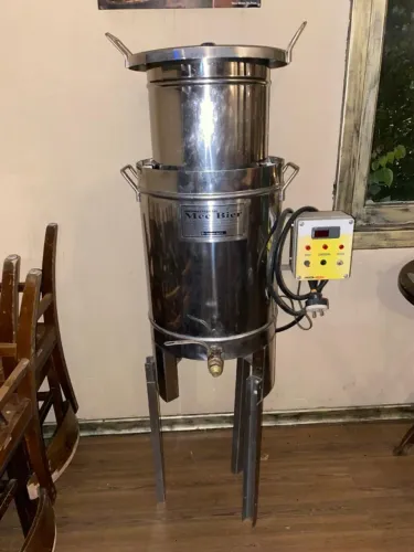 Microcervejaria Mec Bier Hobby 30L - Completa em Inox