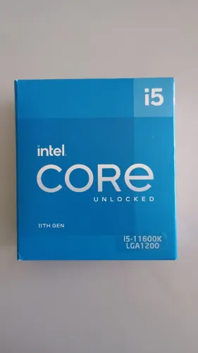 Intel Core i5-11600K 11ª Geração, 3.9 GHz (4.9GHz Turbo), Cache 12MB, 6 Núcleos