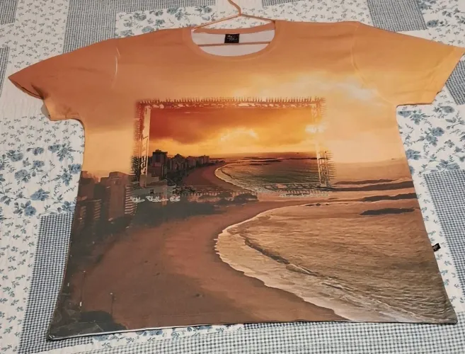 Camiseta Masculina Grande