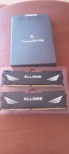 Kit Memória RAM 16GB (2x8GB) DDR4 3200MHz Kllisre - com caixa