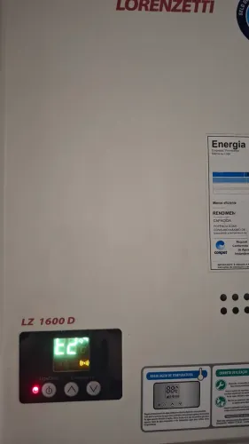 Aquecedor de água a gás lorenzetti